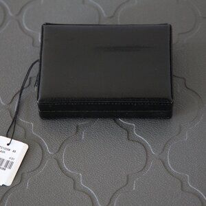 Vintage Danier Leather Jewellery Box with Mirror.